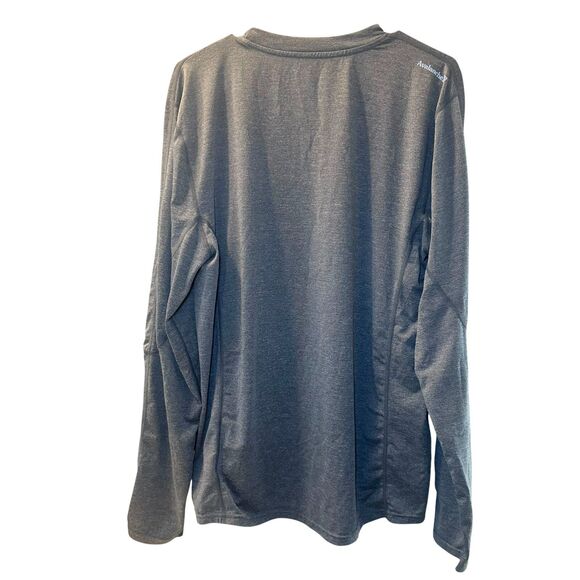 Avalanche Outdoor Apparel Performance Base Layer Shirt Men's *Medium* Gray - Picture 2 of 5